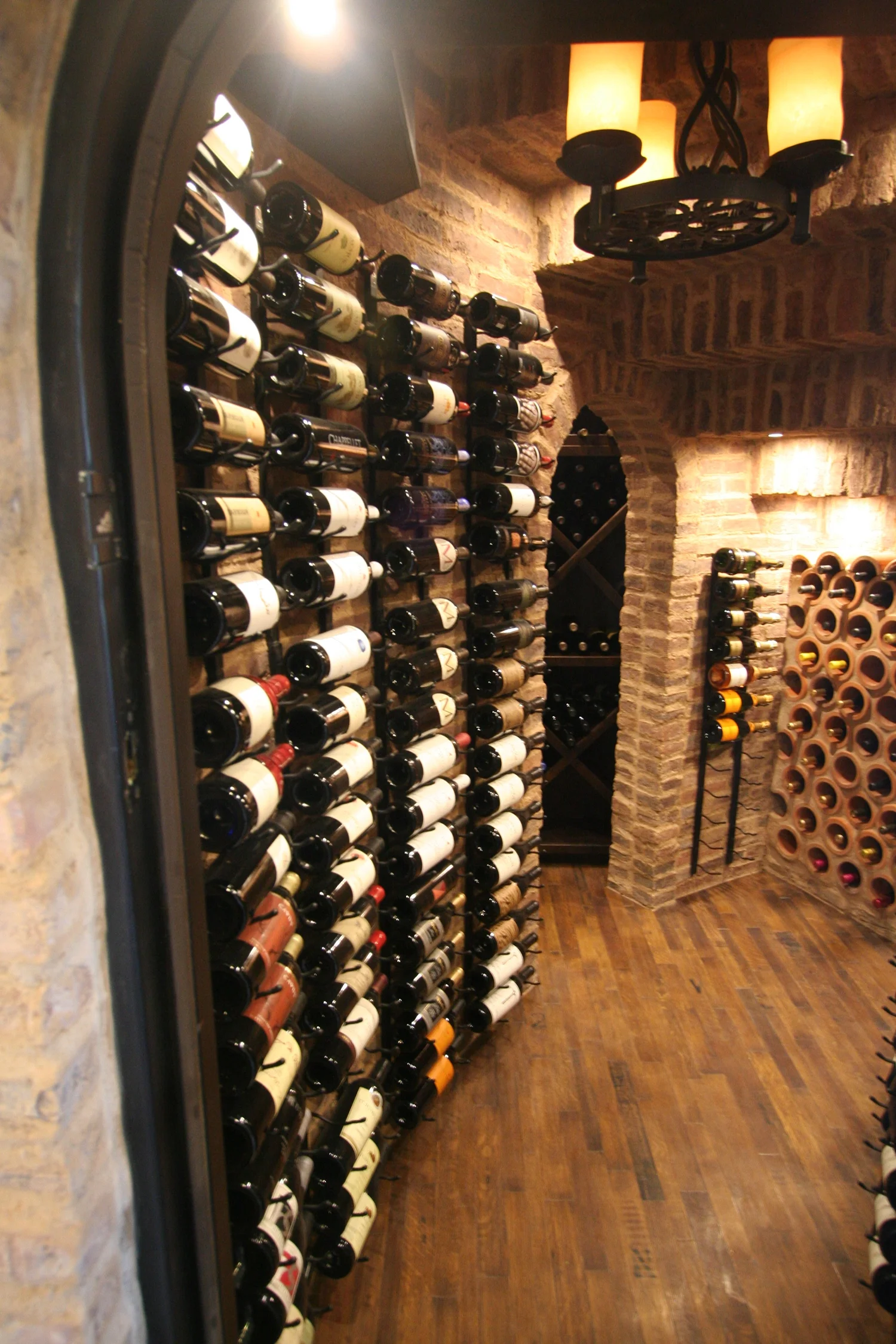 Custom wine cellar